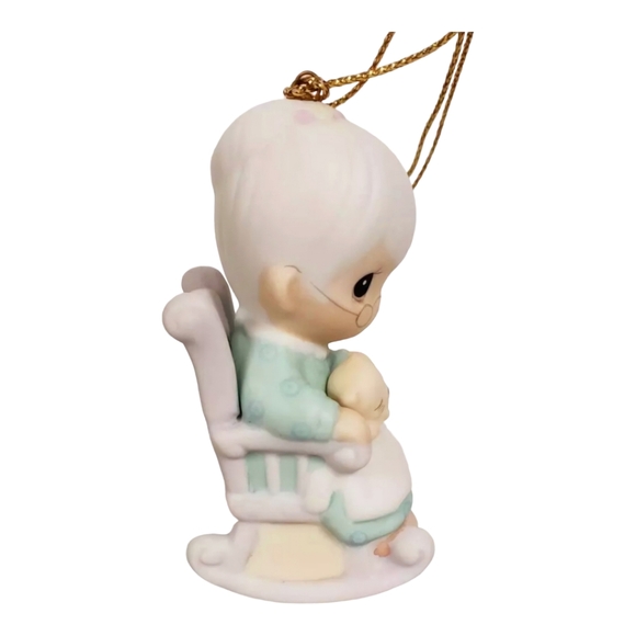 NIB *Precious Moments Ornament: #E-0516 "The Purr-fect GRANDMA" 1983 - Picture 3 of 9